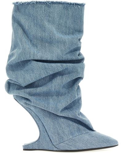Nicolo' Beretta Jetsy Boots, Ankle Boots - Blue