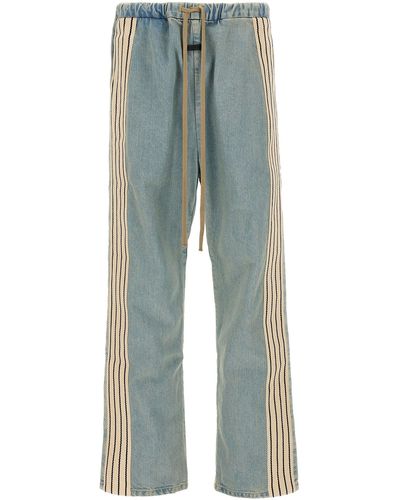 Mens Striped Jeans