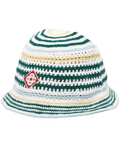 Casablanca Hat With Monogram - Green