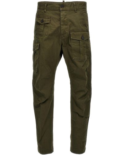 DSquared² Sexy Cargo Pantaloni Verde