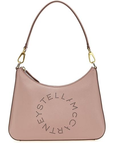 Stella McCartney Small Logo Shoulder Bags - Pink