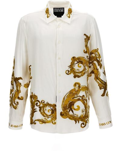 Versace Baroque Camicie Bianco