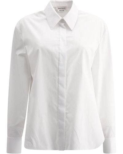 Alexander McQueen Classic Shirt Shirts - White