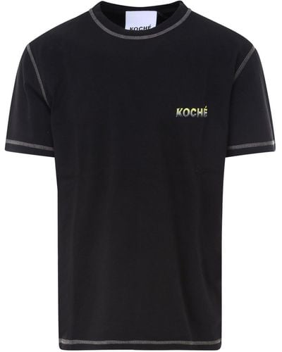 Koche Cotton T-shirt - Black