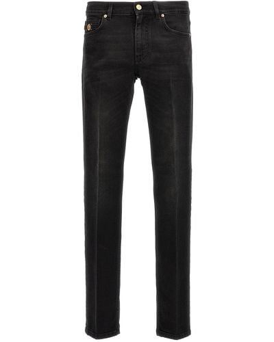 Versace Slim Medusa Biggie Jeans - Black
