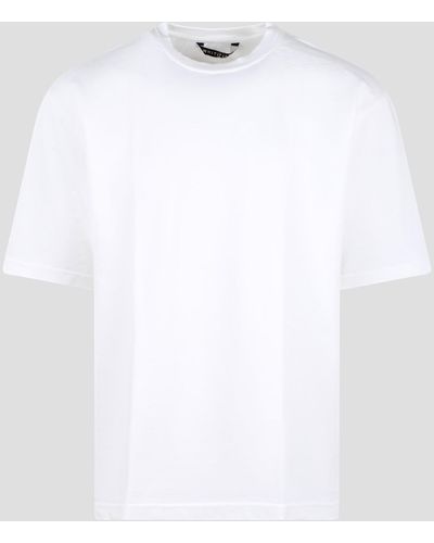 White Sand Cotton Jersey T-Shirt - White