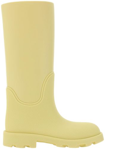 Burberry Stivali Da Pioggia - Yellow
