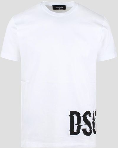 DSquared² Dsq2 cool fit t-shirt - Bianco