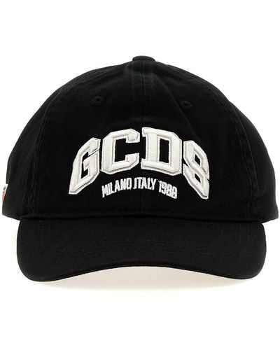 Gcds Logo Embroidery Cap Hats - Black