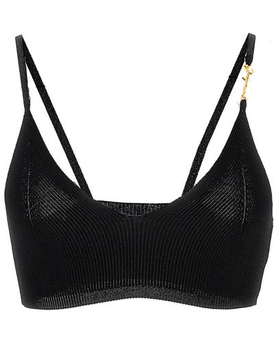 Jacquemus Le Bandeau Pralu Top Nero