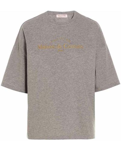 Valentino Garavani Maison De Couture T-shirt - Grey