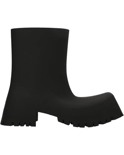Balenciaga Trooper Boots, Ankle Boots - Black