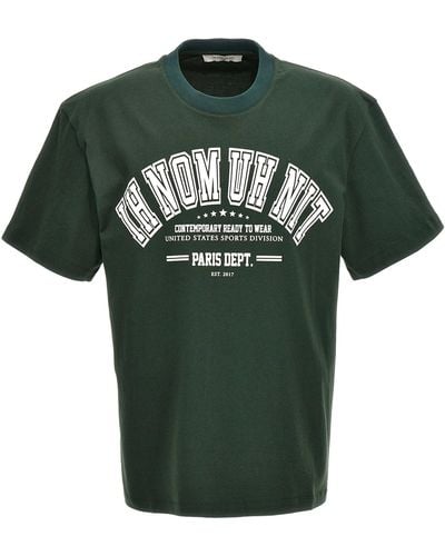 ih nom uh nit University T-shirt - Green