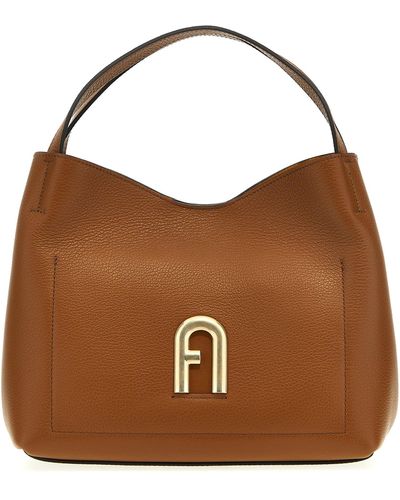 Furla Primula S Hand Bags - Brown
