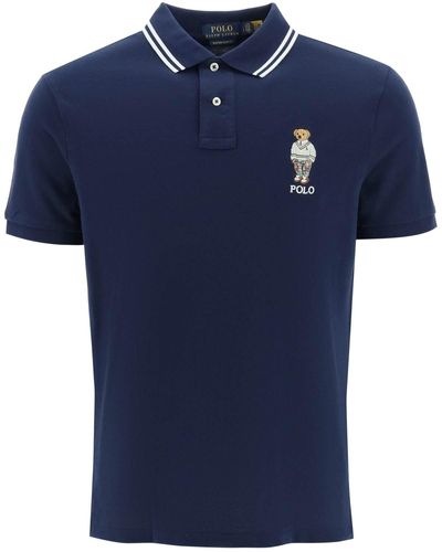 Polo Ralph Lauren Pure Cotton Polo Shirt - Blue