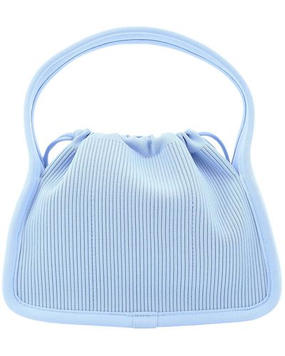 Alexander Wang Ribbed Nylon Handbag - Blue