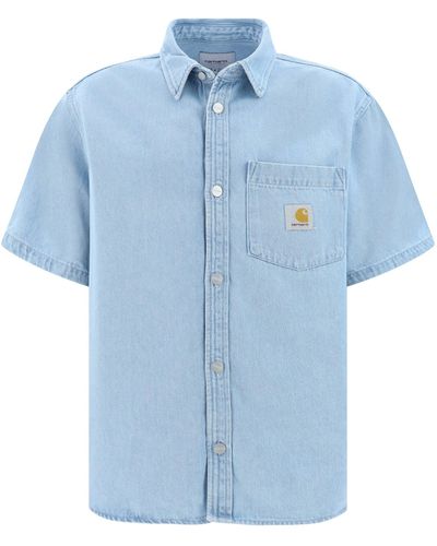 Carhartt Camicia Denim Ody - Blu