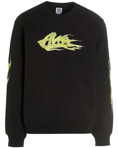 Vans X Alva Logo Print Sweatshirt - Black