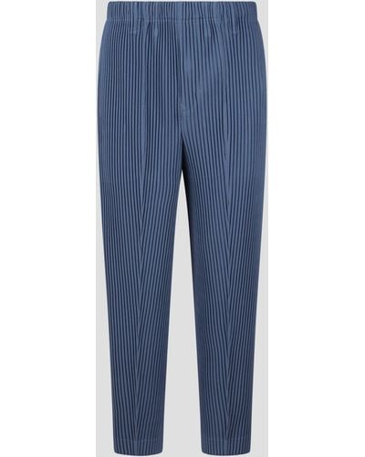 Homme Plissé Issey Miyake Compleat trousers - Blu
