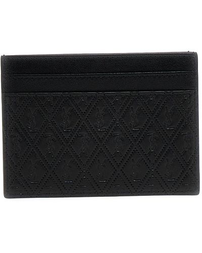 Saint Laurent Le Monogramme Wallets, Card Holders - Black