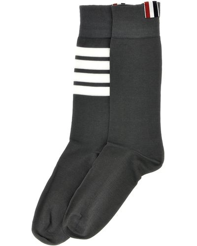 Thom Browne 4 Bar Socks - Black