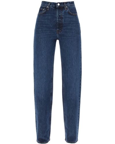 Totême Organic Denim Classic Cut Jeans - Blue