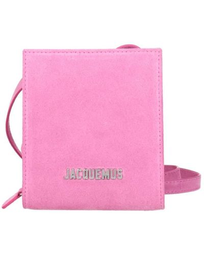 Jacquemus Borse a Tracolla le gadjo Camoscio Rosa