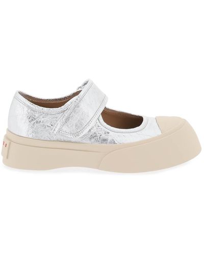 Marni Mary Jane Pablo Style Trainers For - Metallic