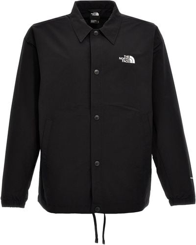 The North Face Tnf Easy Wind Coaches Casual Jackets, Parka - Black