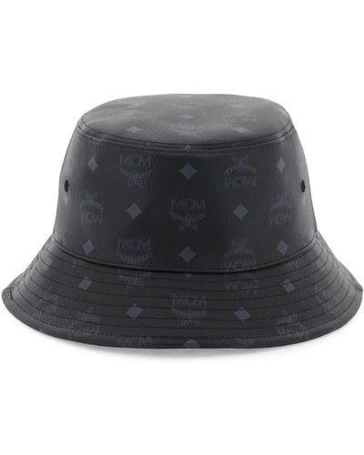 MCM Visetos Bucket Hat - Gray