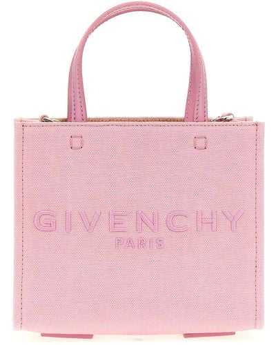 Givenchy Mini 'G-Tote' Shopping Bag - Pink