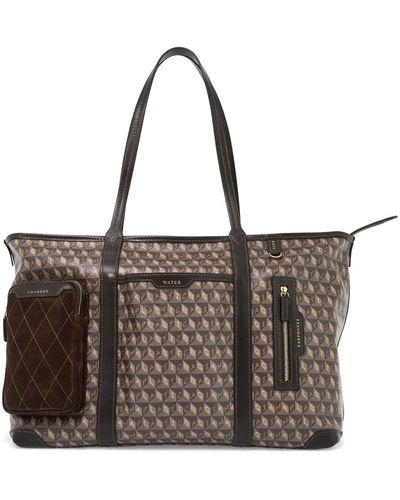 Anya Hindmarch "I Am A Plastic Bag In-Flight Tote - Brown
