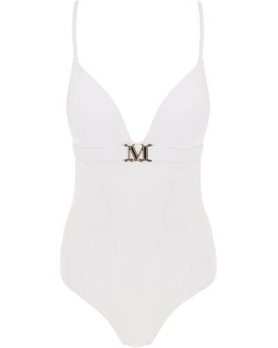 Max Mara One-piece Swimsuit With Cup - White