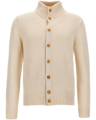 Zanone Chioto Sweater, Cardigans - Natural