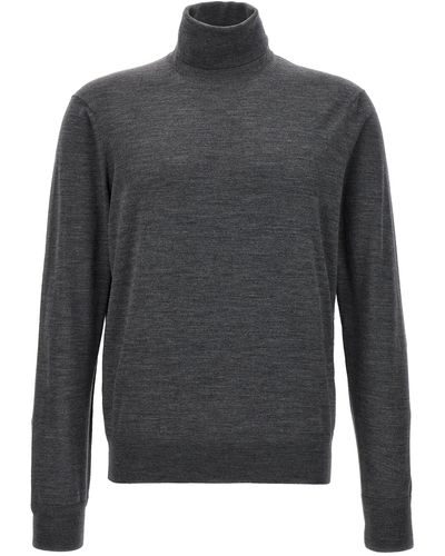 Tom Ford High Neck Sweater Sweater, Cardigans - Gray