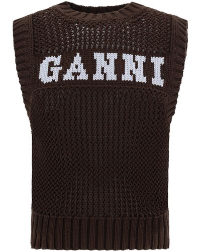 Ganni Gilet - Nero