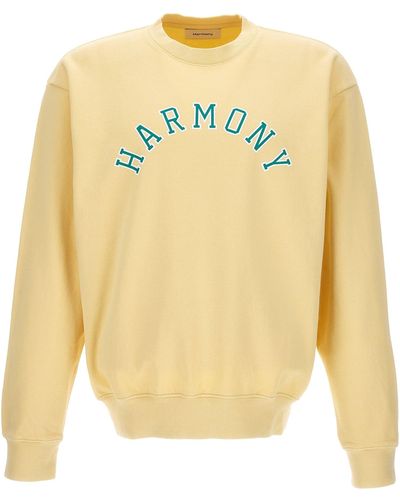 Harmony Sael Varsity Sweatshirt - Yellow