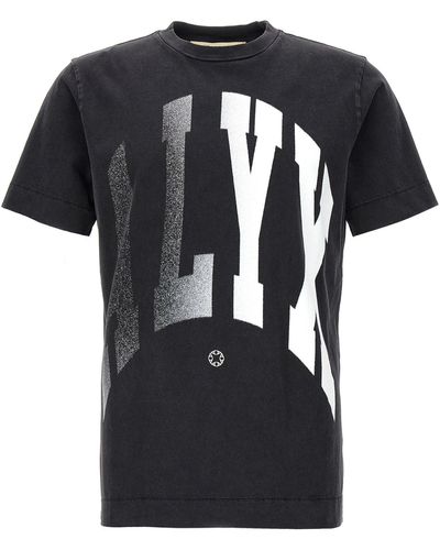 1017 ALYX 9SM Alyx Logo Print T Shirt Nero
