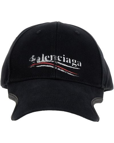 Balenciaga Political Stencil Hats - Black