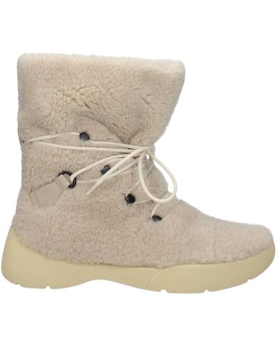 Loro Piana Ankle Boots Wool Lily - Natural