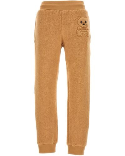 Moschino Orsetto Pants Beige - Natural