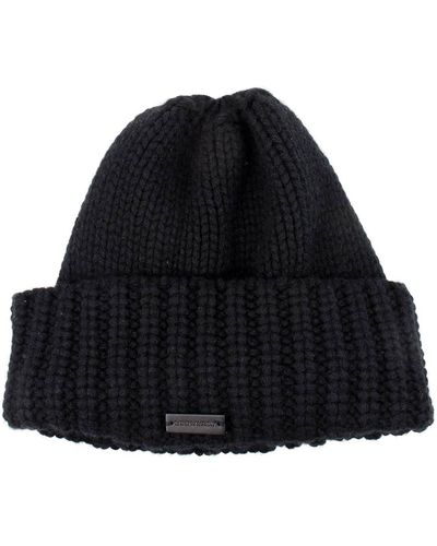 Saint Laurent Hats Cashmere Black