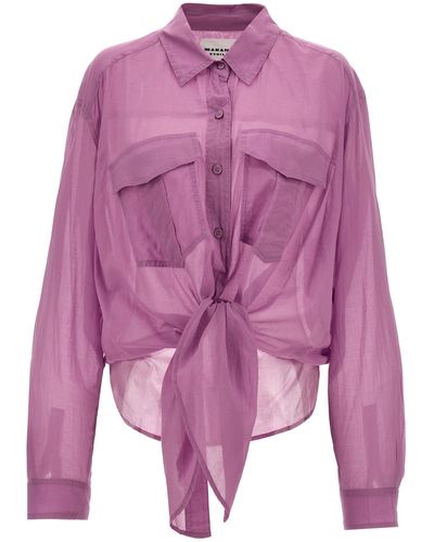 Isabel Marant Nath Shirt, Blouse - Purple