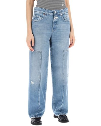 Closed Jeans Nikka Con Toppe - Blue