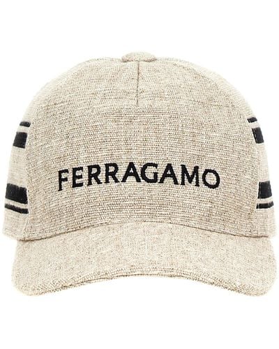 Ferragamo Resort Hats - Natural
