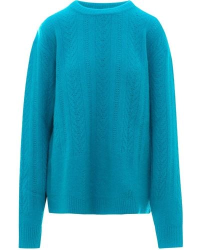 ANYLOVERS Wool Jumper - Blue