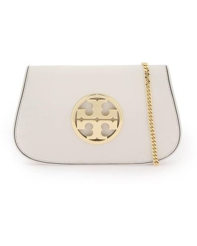 Tory Burch Clutch Reva - Bianco