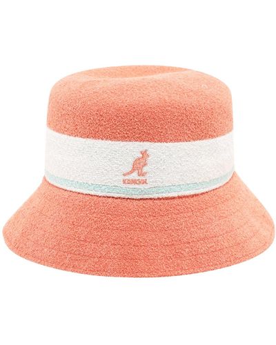 Kangol Hat With Terry Fabric - Pink