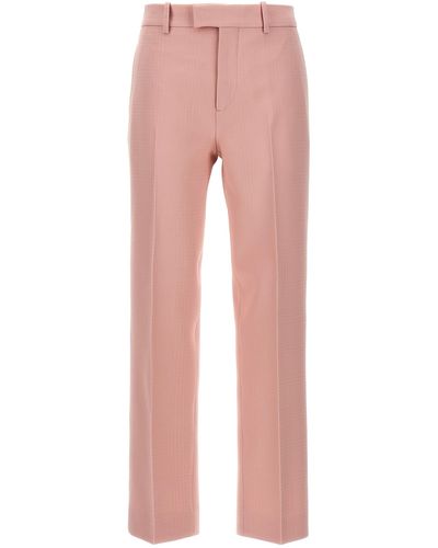 Burberry Tailored Trousers Pantaloni Rosa