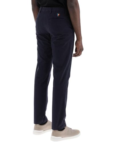 PS by Paul Smith Pantaloni Chino In Cotone Stretch - Blue